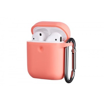 Чехол 2Е for Apple AirPods Pure Color Silicone (3.0mm)  Rose pink (2E-AIR-PODS-IBPCS-3-RPK)