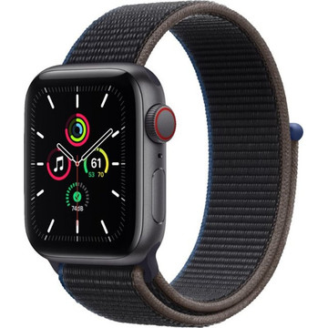 Смарт-часы Apple Watch SE GPS + Cellular 40mm Space Gray Aluminium (MYEE2)