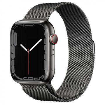 Смарт-часы Apple Watch Series 7 GPS + Cellular 45mm Graphite (MKL33)