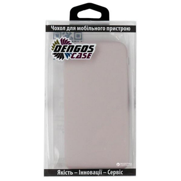 Чехол-накладка Dengos Back Cover Silicon for Apple iPhone 8/7 Grey (DG-BCS-08)