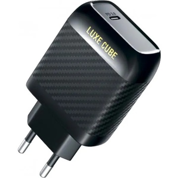 Зарядное устройство Luxe Cube Dynamic 18W (1USBх3A) Black (4446689880896)