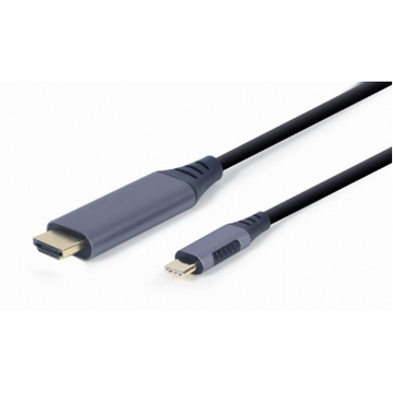 Кабель  Cablexpert (CC-USB3C-HDMI-01-6) USB-С-HDMI 4K 60Hz 1.8 м Black