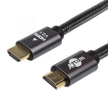 Кабель Atcom (AT23720) Premium HDMI-HDMI ver  2.1 4К 20м Black
