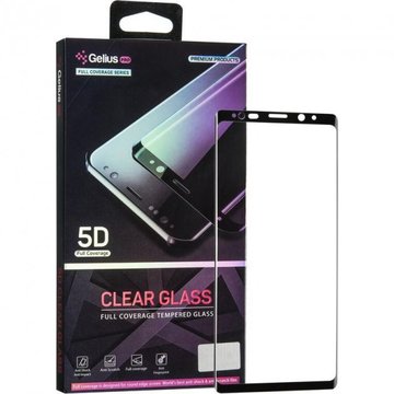 Защитное стекло Gelius Pro 5D Full Cover Glass for Samsung Galaxy Note9 SM-N960F Black (2099900709708)