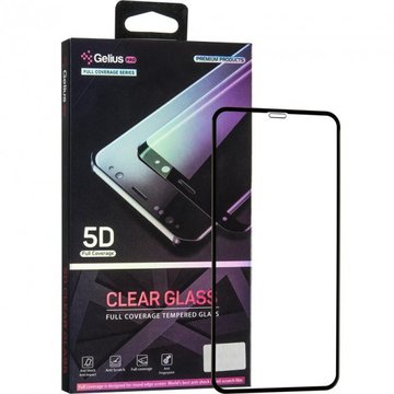 Защитное стекло Gelius Pro 5D Clear Glass for Apple iPhone 11 Pro Max Black (2099900757280)