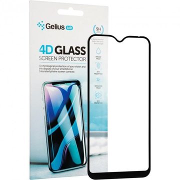 Защитное стекло Gelius Pro 4D for Samsung Galaxy A01 SM-A015 Black (2099900793134)