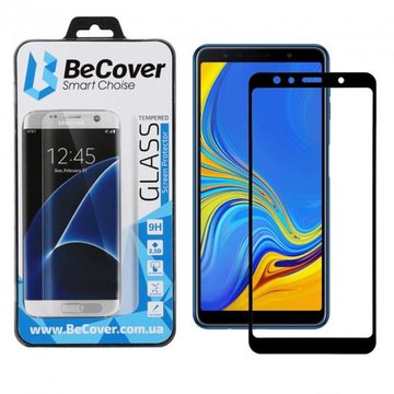 Защитное стекло BeCover for Samsung Galaxy A7 (2018) SM-A750 Black (702948)