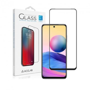 Защитное стекло ACCLAB Full Glue for Xiaomi Redmi Note 10 5G Black (1283126513190)
