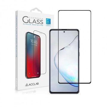 Захисне скло ACCLAB Full Glue for Samsung Galaxy Note10 Lite SM-N770 Black (1283126508677)