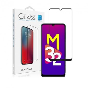 Захисне скло ACCLAB Full Glue for Samsung Galaxy M32 SM-M325 Black (1283126513787)