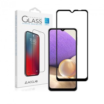 Захисне скло ACCLAB Full Glue for Samsung Galaxy A32 SM-A325 Black (1283126510533)