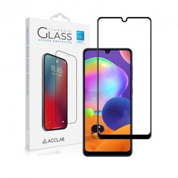 Защитное стекло ACCLAB Full Glue for Samsung Galaxy A31 SM-A315 Black (1283126508578)