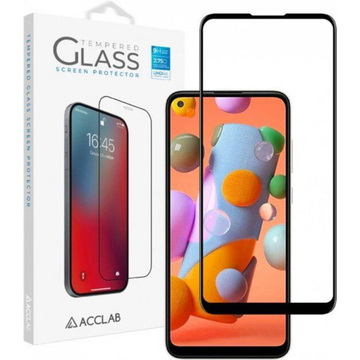 Защитное стекло ACCLAB Full Glue for Samsung Galaxy A11 SM-A115/M11 SM-M115 Black (1283126508523)