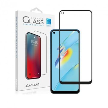 Защитное стекло ACCLAB Full Glue for Oppo A54 Black (1283126512674)