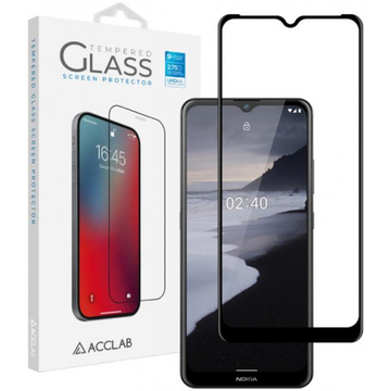 Защитное стекло ACCLAB Full Glue for Nokia 2.4 Black (1283126510793)