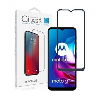 Захисне скло ACCLAB Full Glue for Motorola Moto G10/G30 Black (1283126514371)