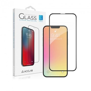 Защитное стекло ACCLAB Full Glue for Apple iPhone 13 Pro Max Black (1283126515422)
