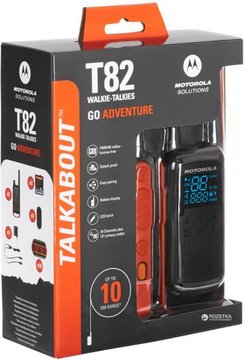 Рація Motorola Talkabout T82 TP (Twin Pack) Red\Orange
