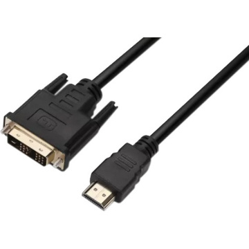 Кабель ProLogix (PR-HDMI-DVI-P-01-30-05m) Premium HDMI-DVI M/M Single Link 18+1 V1.3 05м