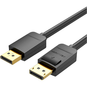 Кабель  Vention DisplayPort-DisplayPort 1 m v1.2 Black (HACBF)