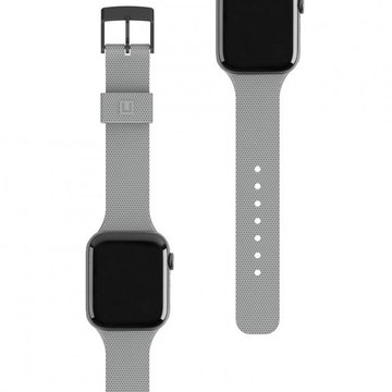Ремінець для фітнес браслета UAG [U] for Apple Watch 44/42 Dot Silicone Grey