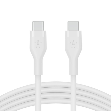 Кабель синхронизации Belkin USB-C - USB-C SILICONE 1m white