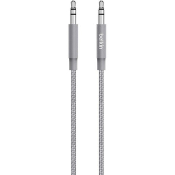 Кабель Belkin jack 3.5mm - jack 3.5mm Premium 1.2m gray