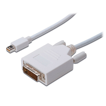 Кабель ASSMANN MiniDisplayPort to DVI(AM/AM) 3.0m white