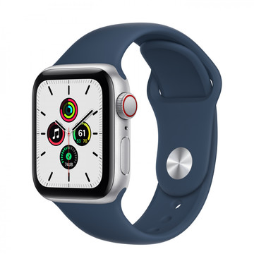 Смарт-часы Apple Watch SE GPS + Cellular 40mm Silver Aluminum Case (MKQL3)