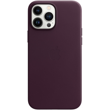 Чехол-накладка Apple iPhone 13 Pro Max Leather Case with MagSafe - Dark Cherry MM1M3