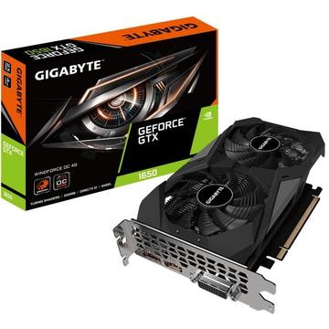 Видеокарта GIGABYTE Nvidia GeForce GTX 1650 D6 WINDFORCE OC 4G v2.0 (GV-N1656WF2OC-4GD 2.0)