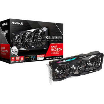 Видеокарта ASRock AMD Radeon RX 6800 Challenger Pro
