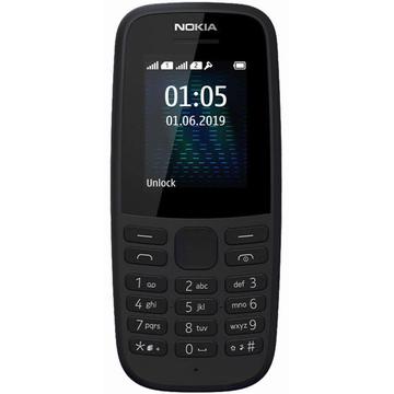 Мобільний телефон Nokia 105 2019 Single Sim Black (no charger) (16KIGB01A13)