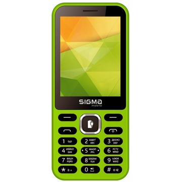 Мобильный телефон Sigma mobile X-style 31 Power Dual Sim Green