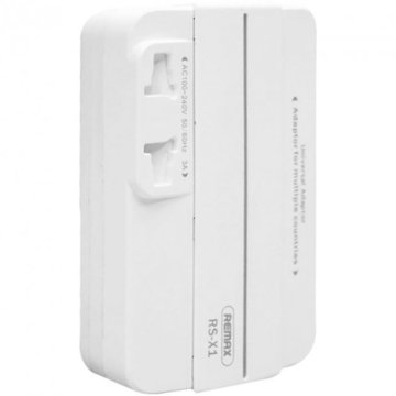 Зарядний пристрій Remax Universal Travel Adapter RS-X1 White