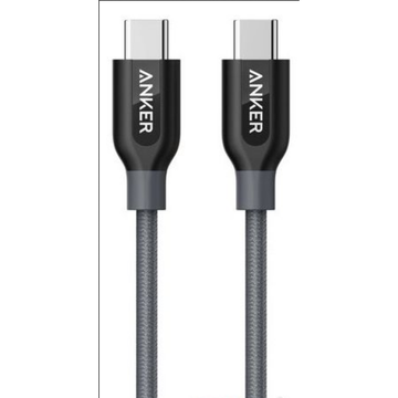 Кабель синхронізації Anker Powerline+ USB-C to USB-C 2,0-0,9 V3 Grey