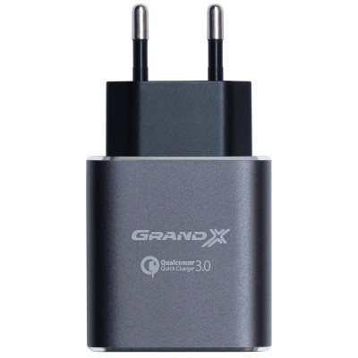 Зарядний пристрій Grand-X Quick Charge QС3.0 USB (CH-750G)