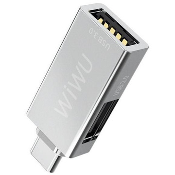Адаптер і перехідник Wiwu T02 USB Type-C HUB