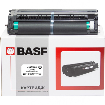 Фотобарабан BASF OKI C5650/C5750/ 43870008 Black (DR-C5650-43870008)