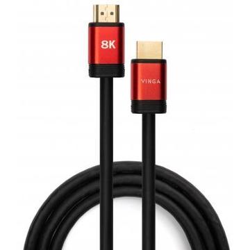 Кабель Vinga HDMI to HDMI 1.8m v2.1 8K (VCPHDMIMM211.8)