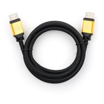 Кабель Vinga HDMI to HDMI 1.8 m metal V2.0 (VCPDCHDMI2VMM1.8BK)