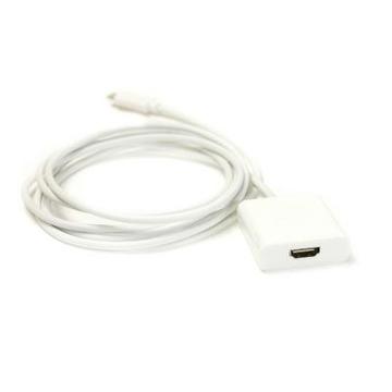 Кабель  PowerPlant USB Type-C to HDMI F 1.8m (KD00AS1271)