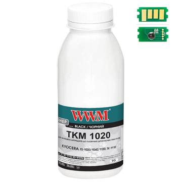 Картридж WWM OKI B412/432/MB462, 90г+ chip (TC-B412-90-WWM)