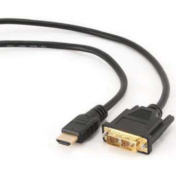 Кабель  Cablexpert HDMI to DVI 18+1pin M, 10.0m (CC-HDMI-DVI-10MC)