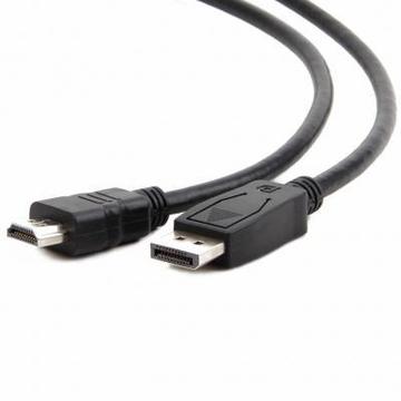 Кабель  Cablexpert DisplayPort to HDMI 7.5m (CC-DP-HDMI-7.5M)