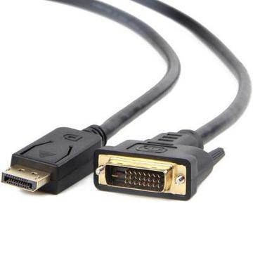 Кабель  Cablexpert Display Port to DVI 24+1pin, 1.8m (CC-DPM-DVIM-1.8М)