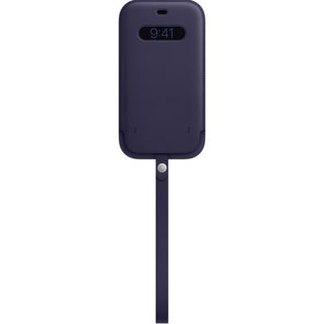 Чехол-книжка Apple iPhone 12 Pro Max Leather Sleeve with MagSafe Deep Violet (MK0D3)