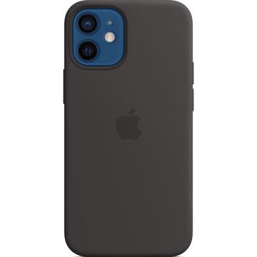 Чехол-накладка Apple iPhone 12 mini Silicone Case with MagSafe Black (MHKX3)
