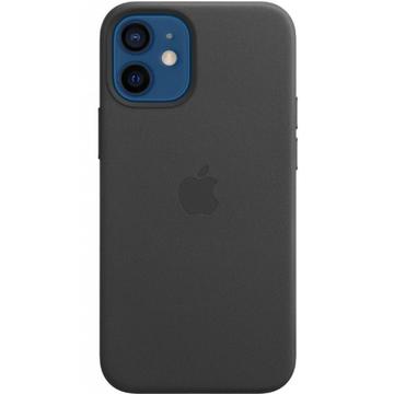 Чехол-накладка Apple iPhone 12 mini Leather Case with MagSafe Black (MHKA3)