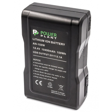 Аккумулятор для фото-видеотехники PowerPlant Gold mount Sony AN-150W 10400mAh (CB970216)